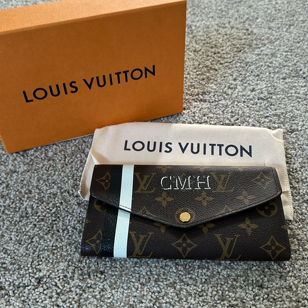 Authentic Louis Vuitton Custom Sarah Wallet